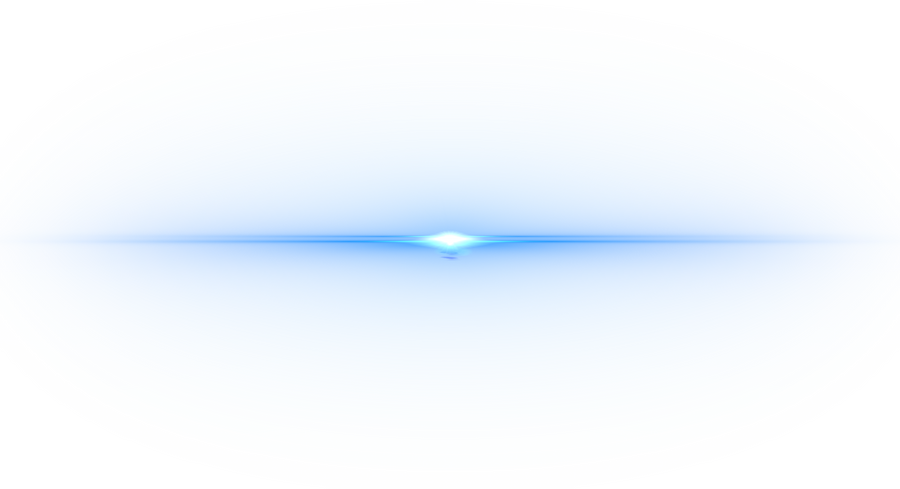 Blue Realistic Light Glare